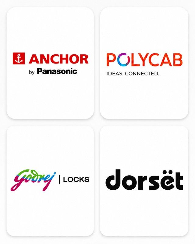 Dresden — Anchor · Polycab · Godrej · Dorset