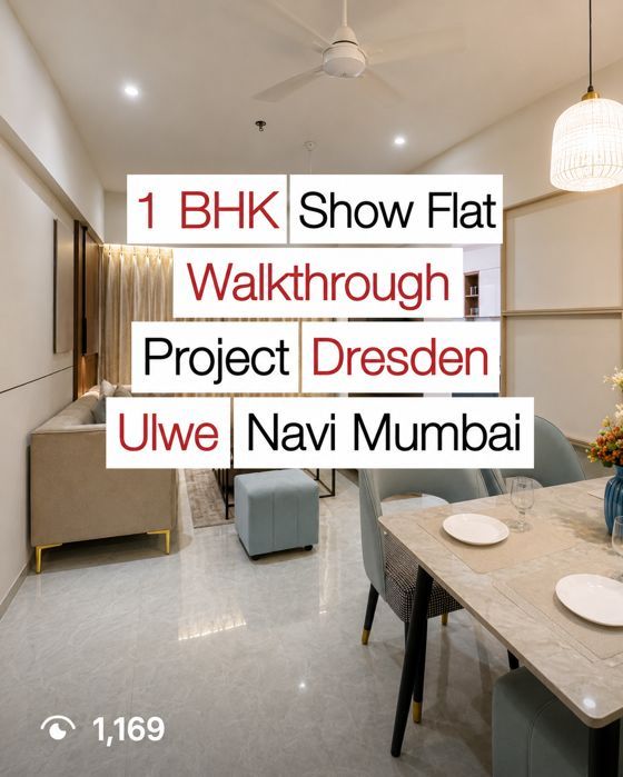 1 BHK show flat walkthrough — Dresden